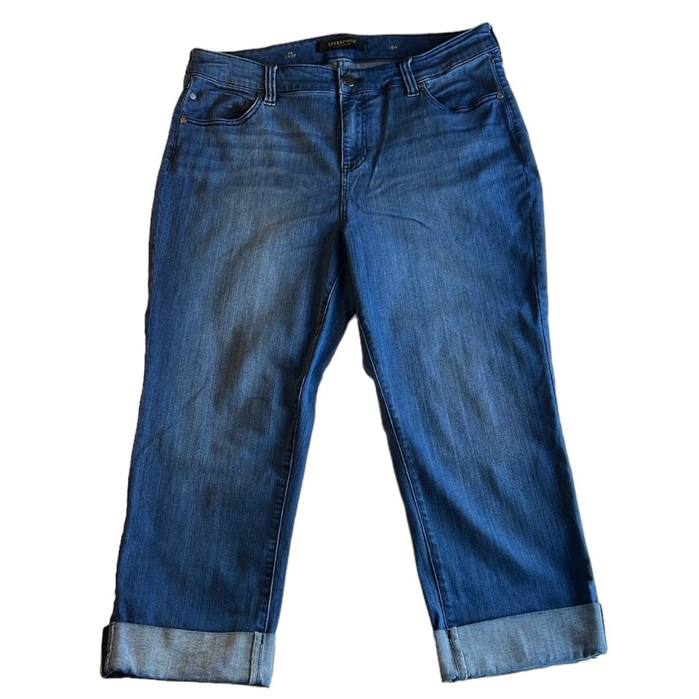 Liverpool denim “the crop” size 18w